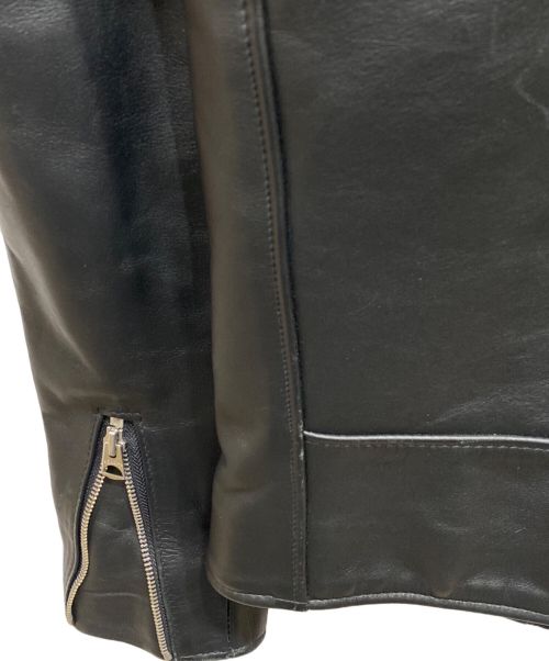 Schott（ショット）Schott (ショット) 641XX 60sシングルライダースジャケット ブラック サイズ:36の古着・服飾アイテム