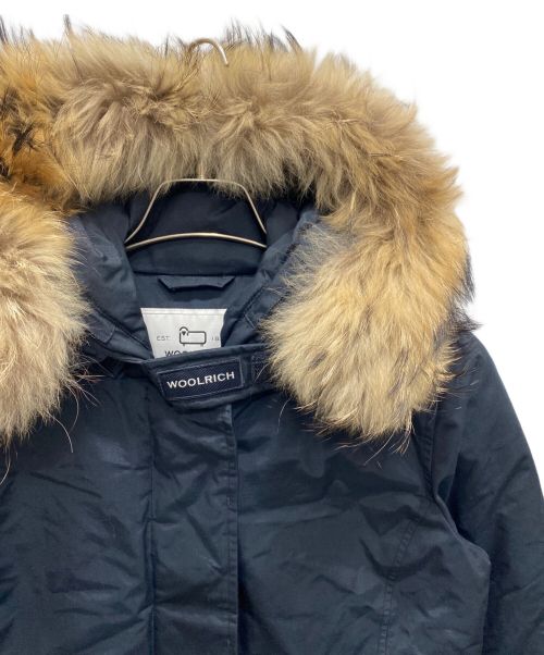 WOOLRICH（ウールリッチ）WOOLRICH (ウールリッチ) アークティックラクーンショートパーカ ブラック サイズ:Sの古着・服飾アイテム