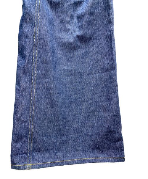 GUCCI（グッチ）GUCCI (グッチ) ホースビットポケットフレアデニムパンツ インディゴ サイズ:W25の古着・服飾アイテム