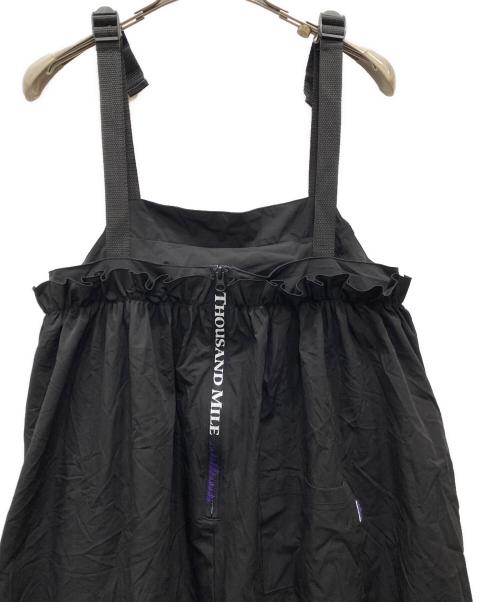 Thousand Mile（サウザンドマイル）Thousand Mile (サウザンドマイル) FREAK'S STORE (フリークスストア) ギャザーシャーリングベルトワンピース ブラック サイズ:FREEの古着・服飾アイテム