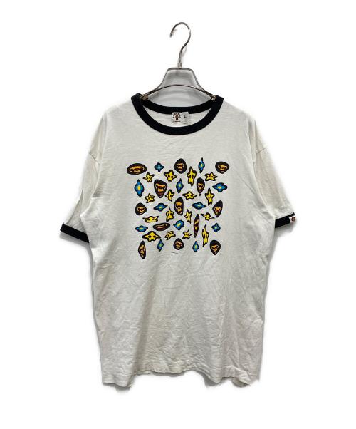 BABY MiLO（ベビーマイロ）BABY MiLO (ベビーマイロ) プリントTシャツ ホワイト サイズ:Lの古着・服飾アイテム