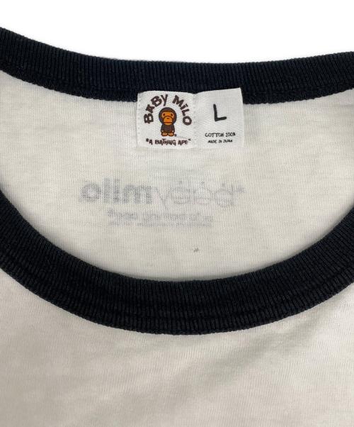 BABY MiLO（ベビーマイロ）BABY MiLO (ベビーマイロ) プリントTシャツ ホワイト サイズ:Lの古着・服飾アイテム