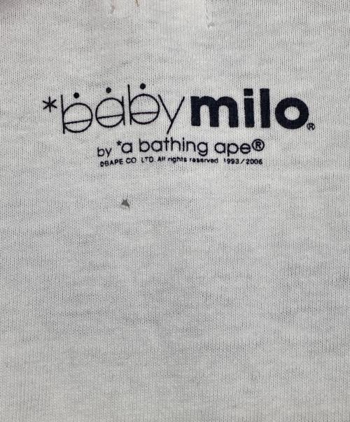 BABY MiLO（ベビーマイロ）BABY MiLO (ベビーマイロ) プリントTシャツ ホワイト サイズ:Lの古着・服飾アイテム