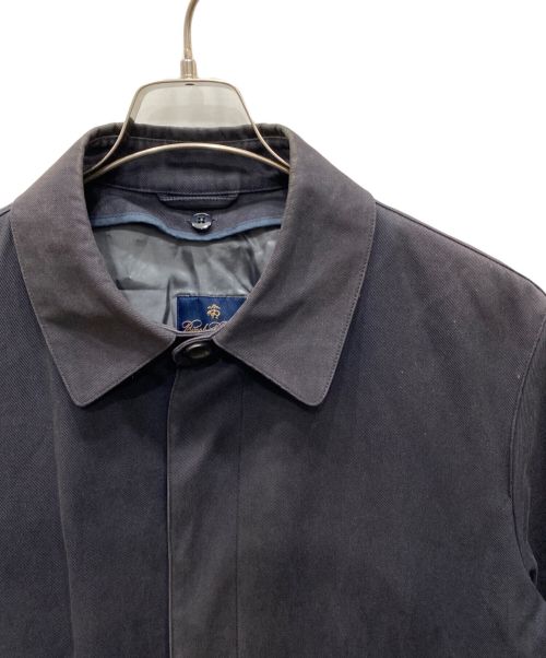 BROOKS BROTHERS（ブルックスブラザーズ）BROOKS BROTHERS (ブルックスブラザーズ) ステンカラーコート ネイビー サイズ:Lの古着・服飾アイテム