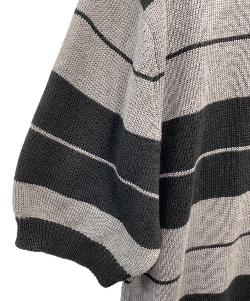 FB COUNTY（エフビーカウンティー）FB COUNTY (エフビーカウンティー) 半袖ニット ブラック サイズ:1KLの古着・服飾アイテム