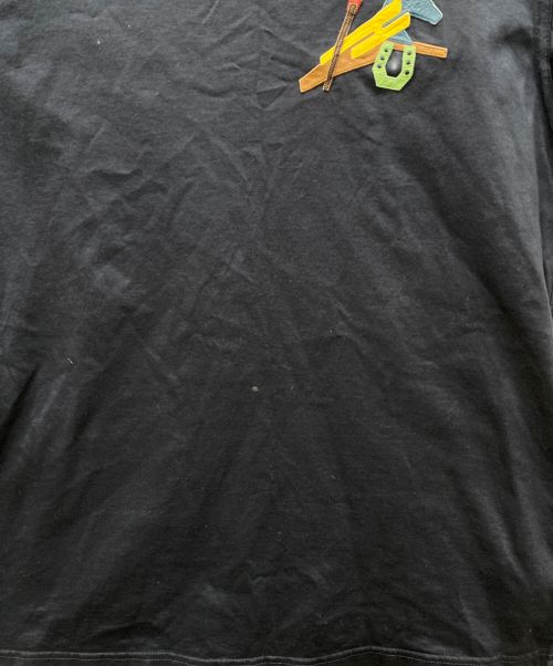 HERMES（エルメス）HERMES (エルメス) パズル・エケストルTシャツ ネイビー サイズ:XSの古着・服飾アイテム