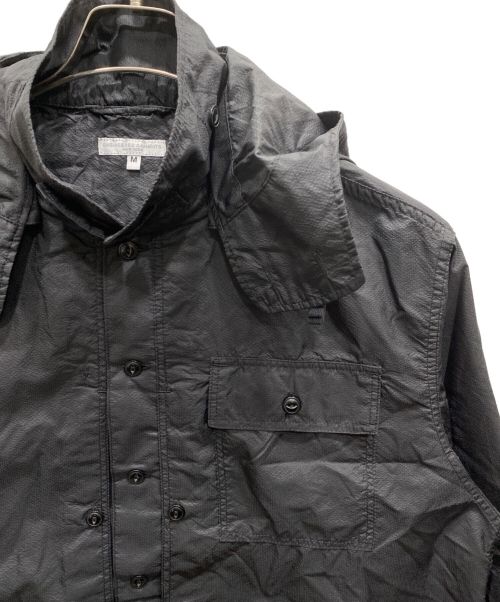 Engineered Garments（エンジニアドガーメンツ）Engineered Garments (エンジニアド ガーメンツ) MC Shirt Jacket nylon Micro Ripstop ブラック サイズ:Mの古着・服飾アイテム