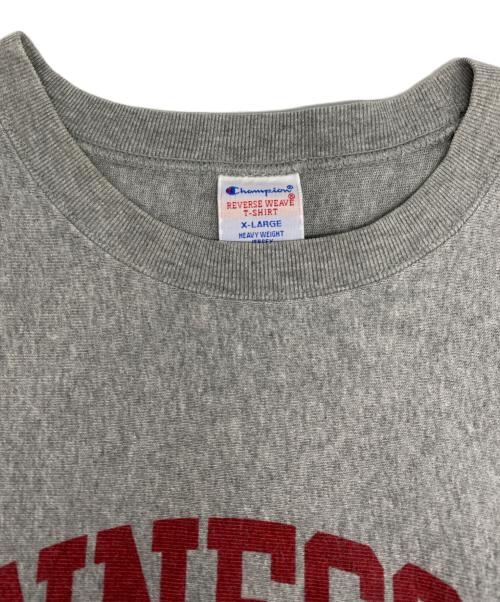 Champion（チャンピオン）Champion (チャンピオン) リバースウィーブTシャツ グレー サイズ:XLの古着・服飾アイテム