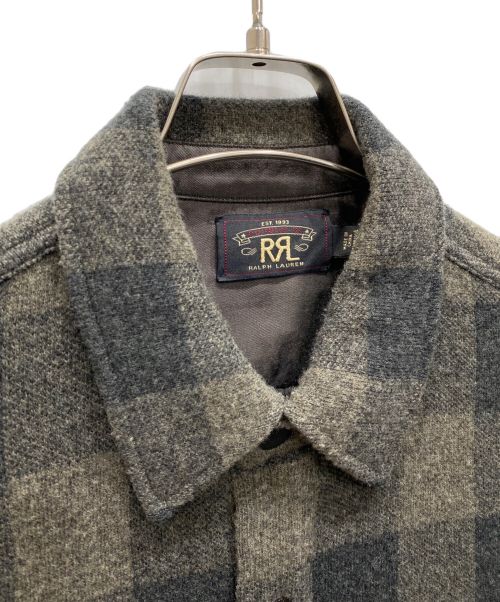 RRL（ダブルアールエル）RRL (ダブルアールエル) マッキーノクルーザージャケット オリーブ サイズ:Sの古着・服飾アイテム