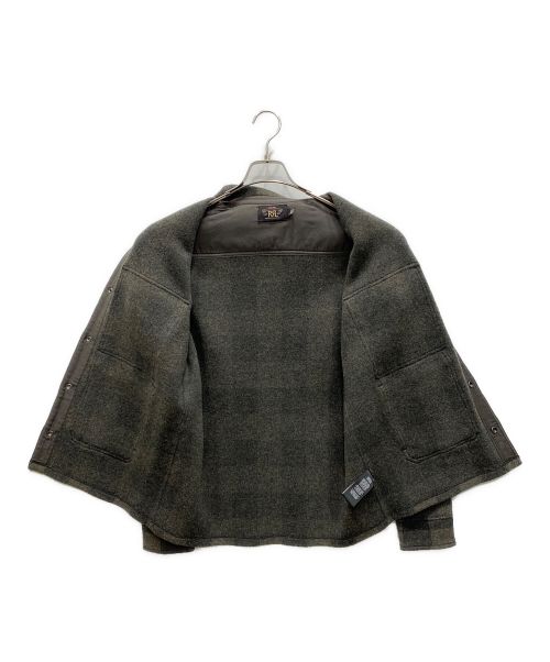 RRL（ダブルアールエル）RRL (ダブルアールエル) マッキーノクルーザージャケット オリーブ サイズ:Sの古着・服飾アイテム