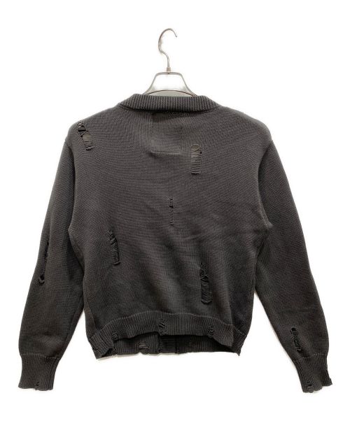 basketcase（バスケットケース）BASKETCASE (バスケットケース) UPSTAIRS CARDIGAN グレー サイズ:Sの古着・服飾アイテム