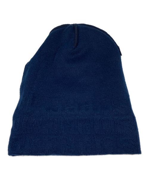 SUPREME（シュプリーム）Supreme (シュプリーム) 14AW JACQUARD LOGO BEANIE ネイビーの古着・服飾アイテム