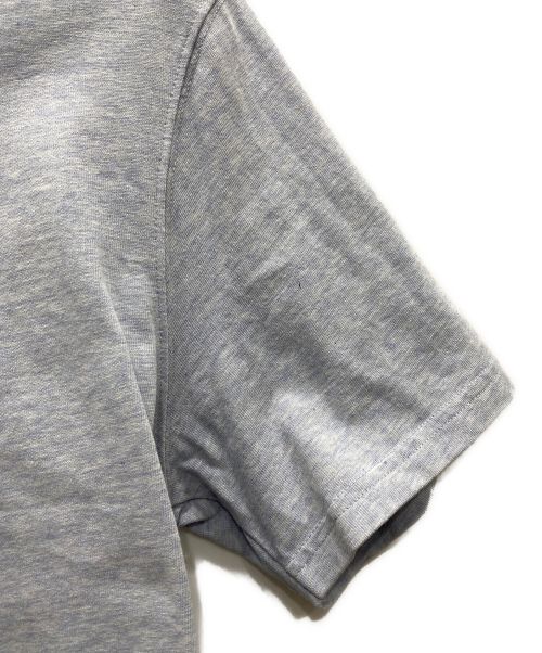 AMI Alexandre Mattiussi（アミアレクサンドルマテュッシ）AMI Alexandre Mattiussi (アミ アレクサンドル マテュッシ) ハートロゴ刺繍Tシャツ ブルー サイズ:XXSの古着・服飾アイテム