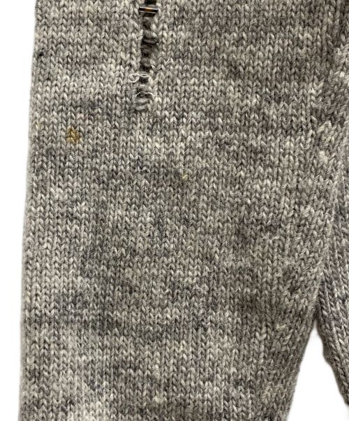 DIOR HOMME（ディオール オム）DIOR HOMME (ディオール オム) 05AW ビーズウールニット グレー サイズ:XSの古着・服飾アイテム