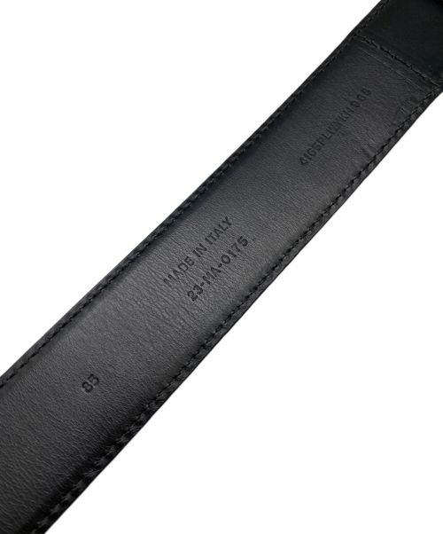 DIOR HOMME（ディオール オム）DIOR HOMME (ディオール オム) トロッター柄ベルト ブラック サイズ:85の古着・服飾アイテム