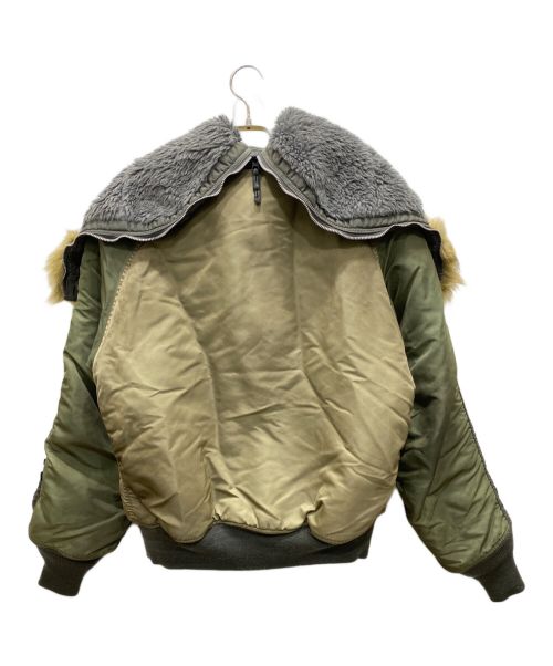 ALPHA INDUSTRIES（アルファインダストリーズ）ALPHA INDUSTRIES (アルファインダストリーズ) BAL (バル) N-2B ジャケット カーキ サイズ:Mの古着・服飾アイテム