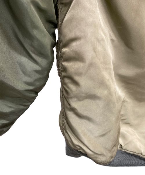 ALPHA INDUSTRIES（アルファインダストリーズ）ALPHA INDUSTRIES (アルファインダストリーズ) BAL (バル) N-2B ジャケット カーキ サイズ:Mの古着・服飾アイテム