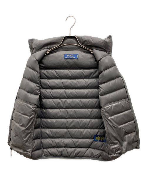 POLO RALPH LAUREN（ポロ・ラルフローレン）POLO RALPH LAUREN (ポロ・ラルフローレン) ダウンベスト グレー サイズ:XSの古着・服飾アイテム