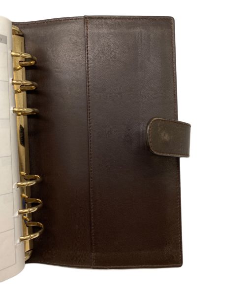BOTTEGA VENETA（ボッテガベネタ）BOTTEGA VENETA (ボッテガベネタ) イントレチャート手帳カバー ブラウンの古着・服飾アイテム