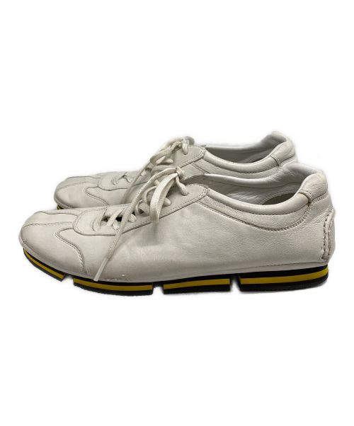 PRADA SPORTS（プラダスポーツ）PRADA SPORTS (プラダスポーツ) レザースニーカー ホワイト サイズ:7　1/2の古着・服飾アイテム