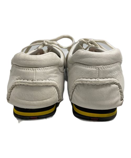 PRADA SPORTS（プラダスポーツ）PRADA SPORTS (プラダスポーツ) レザースニーカー ホワイト サイズ:7　1/2の古着・服飾アイテム