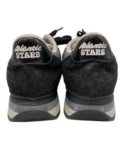 atlantic stars（アトランティックスターズ）atlantic stars (アトランティックスターズ) ラメ加工ローカットスニーカー ブラック サイズ:41の古着・服飾アイテム