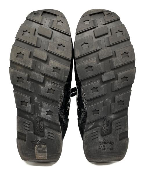 atlantic stars（アトランティックスターズ）atlantic stars (アトランティックスターズ) ラメ加工ローカットスニーカー ブラック サイズ:41の古着・服飾アイテム