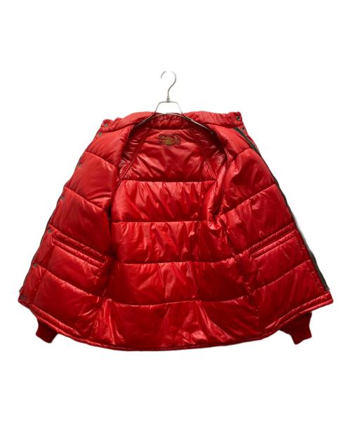 indian sportswear（インディアン スポーツウェアー）indian sportswear (インディアン スポーツウェアー) 中綿ジャケット レッド サイズ:40の古着・服飾アイテム