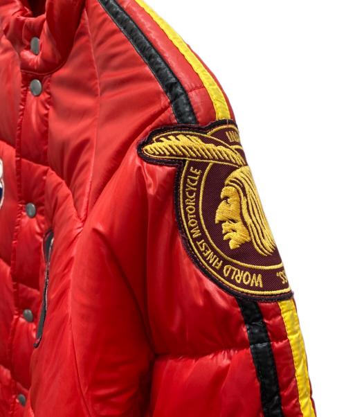 indian sportswear（インディアン スポーツウェアー）indian sportswear (インディアン スポーツウェアー) 中綿ジャケット レッド サイズ:40の古着・服飾アイテム