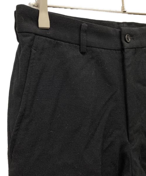 COMME des GARCONS HOMME PLUS（コムデギャルソンオムプリュス）COMME des GARCONS HOMME PLUS (コムデギャルソンオムプリュス) ウールパンツ ブラック サイズ:Sの古着・服飾アイテム