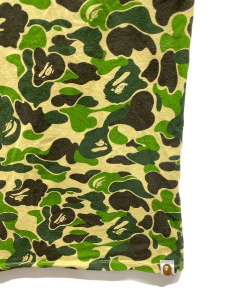 A BATHING APE（ア ベイシング エイプ）A BATHING APE (アベイシングエイプ) カモ柄キャミソール グリーン サイズ:Sの古着・服飾アイテム