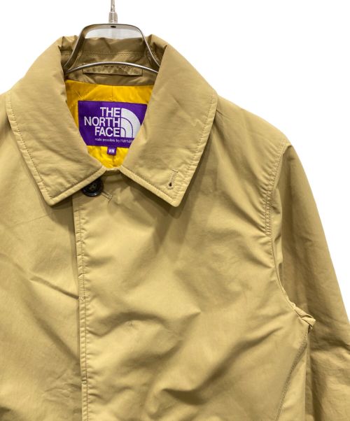 THE NORTHFACE PURPLELABEL（ザ・ノースフェイス パープルレーベル）THE NORTHFACE PURPLELABEL (ザ・ノースフェイス パープルレーベル) インサレーションステンカラーコート ベージュ サイズ:Mの古着・服飾アイテム