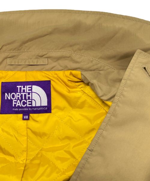 THE NORTHFACE PURPLELABEL（ザ・ノースフェイス パープルレーベル）THE NORTHFACE PURPLELABEL (ザ・ノースフェイス パープルレーベル) インサレーションステンカラーコート ベージュ サイズ:Mの古着・服飾アイテム