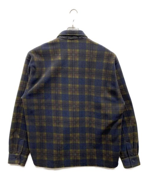BANANA REPUBLIC（バナナリパブリック）BANANA REPUBLIC (バナナリパブリック) フリースプルオーバーシャツ グリーン サイズ:Lの古着・服飾アイテム