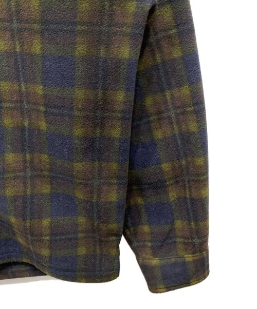 BANANA REPUBLIC（バナナリパブリック）BANANA REPUBLIC (バナナリパブリック) フリースプルオーバーシャツ グリーン サイズ:Lの古着・服飾アイテム