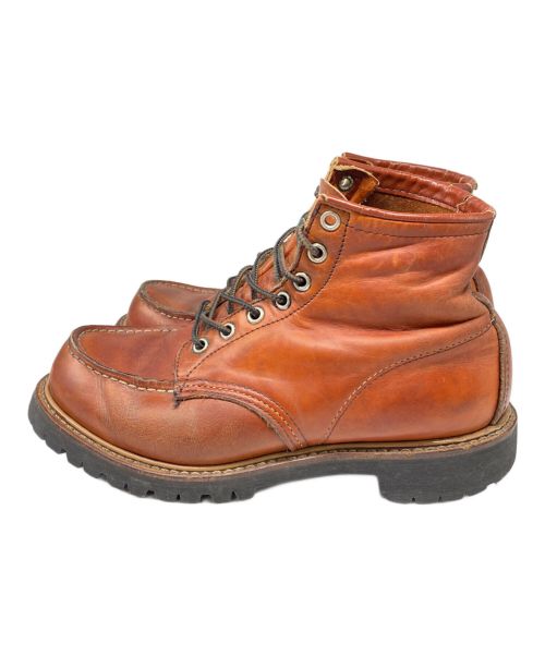 RED WING（レッドウィング）RED WING (レッドウィング) Classic Work 6inch Moc-toe ブラウン サイズ:6の古着・服飾アイテム