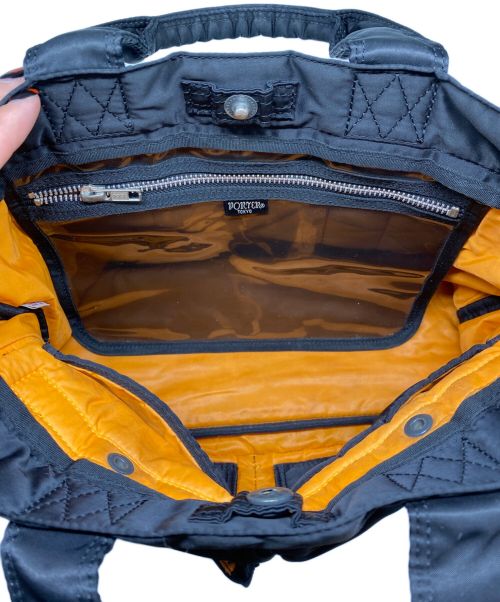 PORTER（ポーター）PORTER (ポーター) ミニトートバッグ ブラックの古着・服飾アイテム
