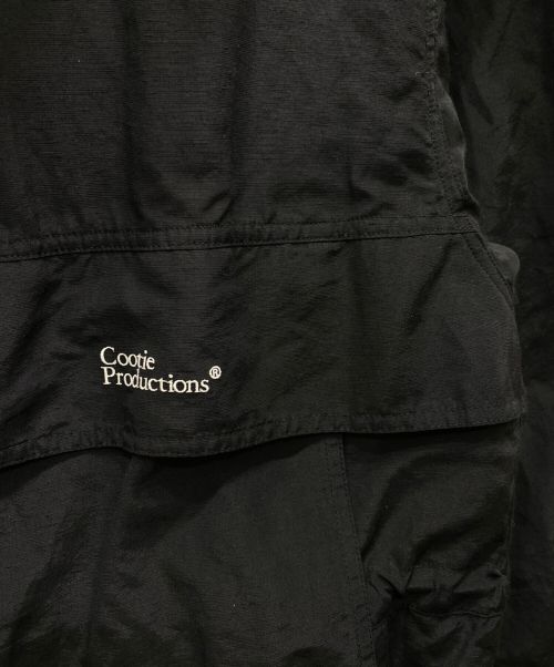COOTIE PRODUCTIONS（クーティープロダクツ）COOTIE PRODUCTIONS (クーティープロダクツ) N/L/C Weather Cloth Anorak Hoodie ブラック サイズ:Sの古着・服飾アイテム