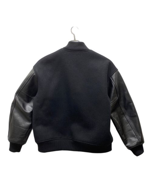 COOTIE PRODUCTIONS（クーティープロダクツ）COOTIE PRODUCTIONS (クーティープロダクツ) Wool Melton Error Fit Stadium Jacket ブラック サイズ:Ｌの古着・服飾アイテム