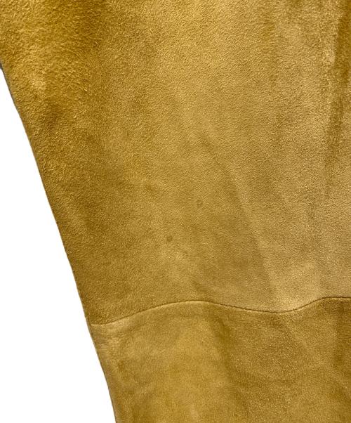 WESTOVERALLS（ウエストオーバーオールズ）WESTOVERALLS (ウエストオーバーオールズ) スウェードパンツ ベージュ サイズ:不明の古着・服飾アイテム