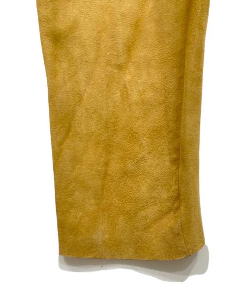 WESTOVERALLS（ウエストオーバーオールズ）WESTOVERALLS (ウエストオーバーオールズ) スウェードパンツ ベージュ サイズ:不明の古着・服飾アイテム