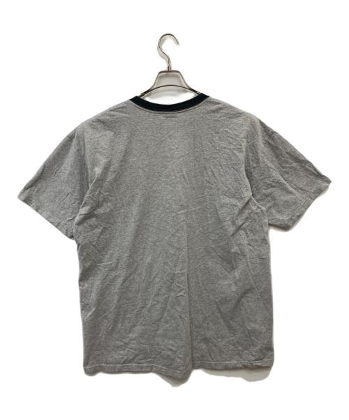 DISNEY（ディズニー）DISNEY (ディズニー) リンガーTシャツ グレー サイズ:２ＸＬの古着・服飾アイテム