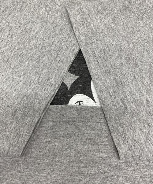 DISNEY（ディズニー）DISNEY (ディズニー) リンガーTシャツ グレー サイズ:２ＸＬの古着・服飾アイテム