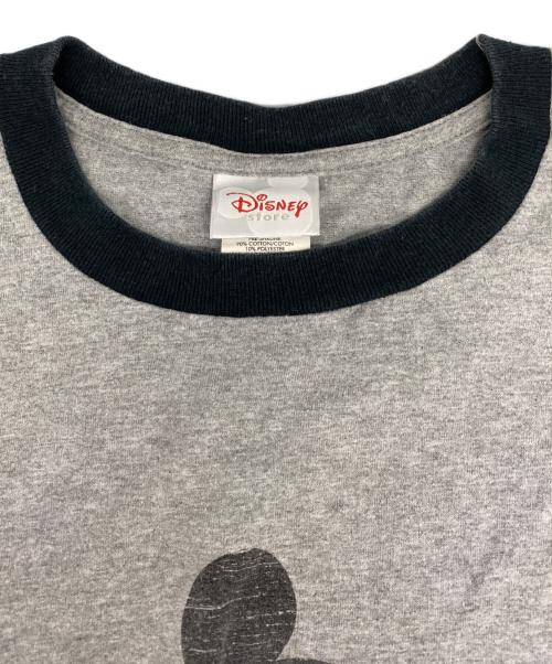 DISNEY（ディズニー）DISNEY (ディズニー) リンガーTシャツ グレー サイズ:２ＸＬの古着・服飾アイテム