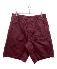 Acne studios（アクネ ストゥディオズ）の古着「Wide-leg cotton shorts」｜レッド