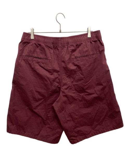 Acne studios（アクネ ストゥディオズ）ACNE STUDIOS (アクネ ストゥディオズ) Wide-leg cotton shorts レッド サイズ:48の古着・服飾アイテム
