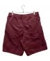 ACNE STUDIOS (アクネ ストゥディオズ) Wide-leg cotton shorts レッド サイズ:48：7000円