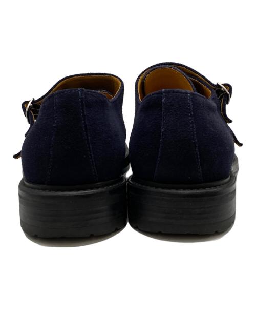 ANGELO PALLOTTA（アンジェロパロッタ）ANGELO PALLOTTA (アンジェロパロッタ) ダブルモンクストラップシューズ ネイビー サイズ:ナシの古着・服飾アイテム