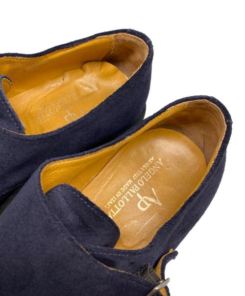 ANGELO PALLOTTA（アンジェロパロッタ）ANGELO PALLOTTA (アンジェロパロッタ) ダブルモンクストラップシューズ ネイビー サイズ:ナシの古着・服飾アイテム