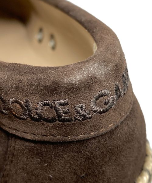 DOLCE & GABBANA（ドルチェ＆ガッバーナ）DOLCE & GABBANA (ドルチェ＆ガッバーナ) タッセルローファー ブラウン サイズ:5　1/2の古着・服飾アイテム